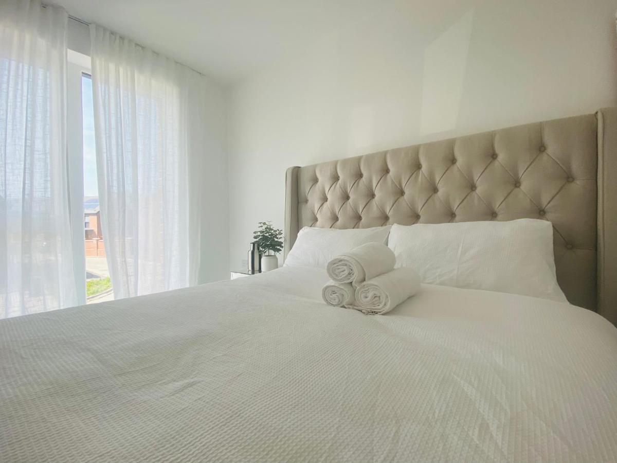 Stylish New Built Lejlighed Manchester Eksteriør billede